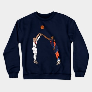 Damian Lillard Sends the Thunder home... Crewneck Sweatshirt